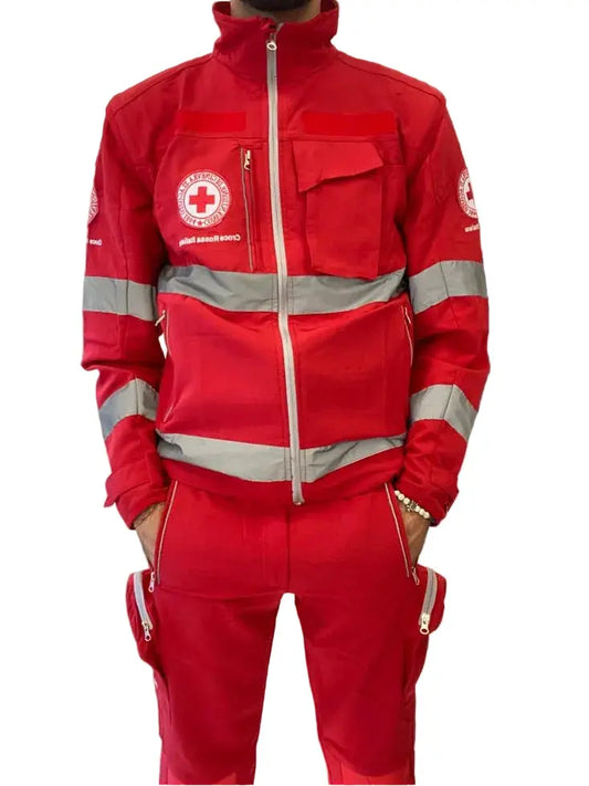 Giacca Sahariana in spandex CRI