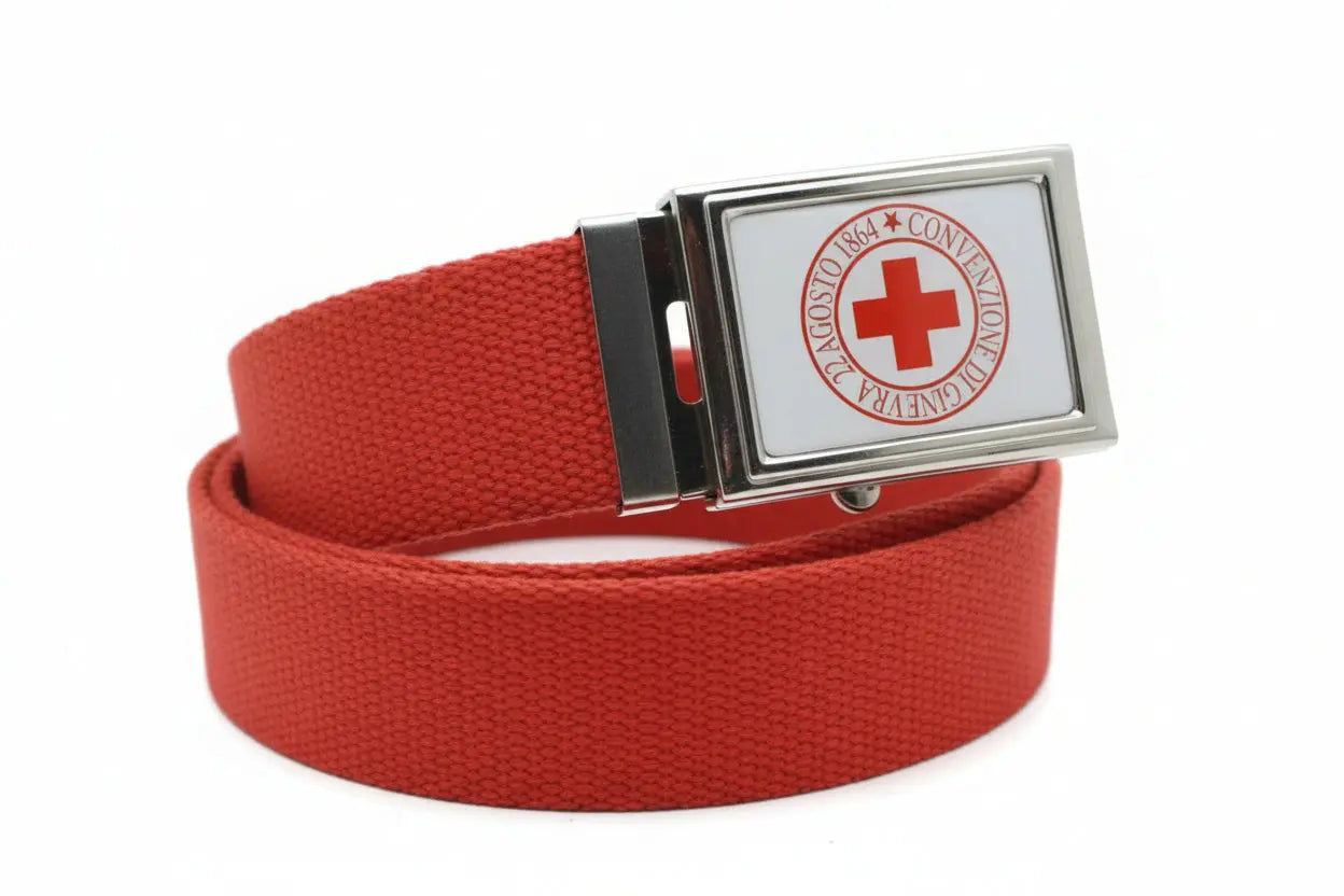 Cintura con Fibbia smaltata CRI