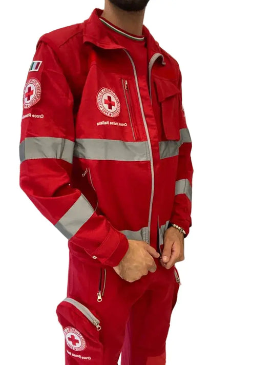 Giacca Sahariana in spandex CRI