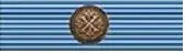 Nastrino Benemerenza Ordine Costantiniano di San Giorgio Bronzo